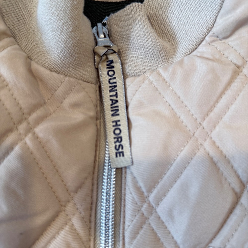 Authentic Mountain Horse Classic Edition Convertible Riding Jacket Taupe Beige - Picture 15 of 16